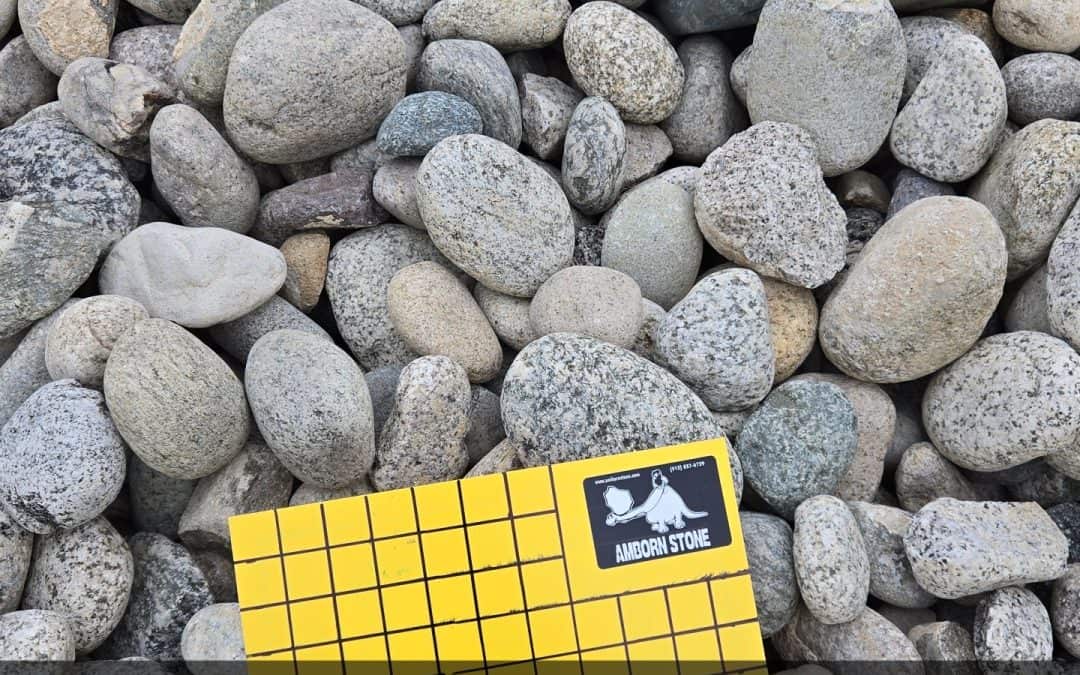 2″ x 4″ Salt & Pepper / Glacier White Cobblestone