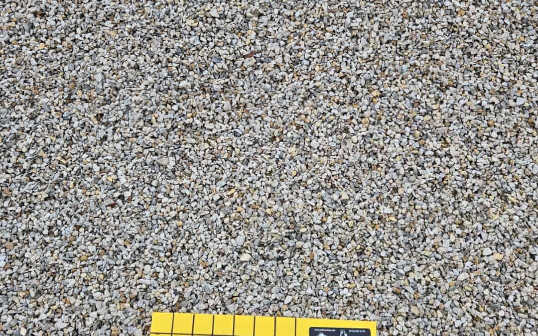 1/4″ chips – HPB High Performance Bedding (same gradation as Belgard / hardscape bedding stone)